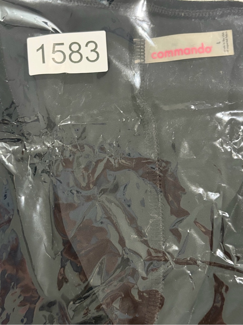 NWT Commando™  Black V-Neck Sleeveless Bodysuit (L) - Picture 11 of 11